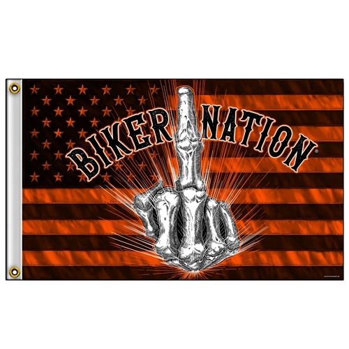 Full Size 3'x 5' Full Color Biker Flags